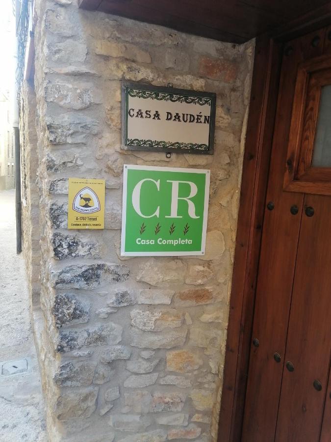 Casa Rural Dauden Кантавьеха Экстерьер фото